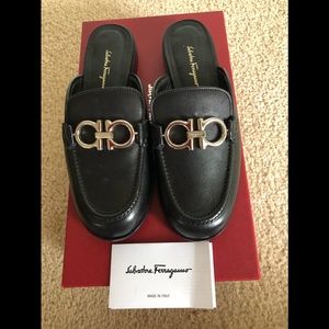 Authentic SALVATORE FERRAGAMO Bit Mule